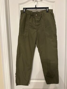 Lou & Grey Men's Olive Utility Cargo Pants